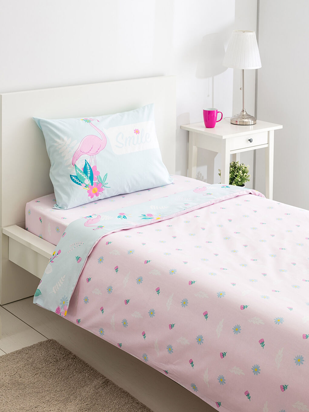 Karışık Baskılı Çocuk Nevresim Takımı-1