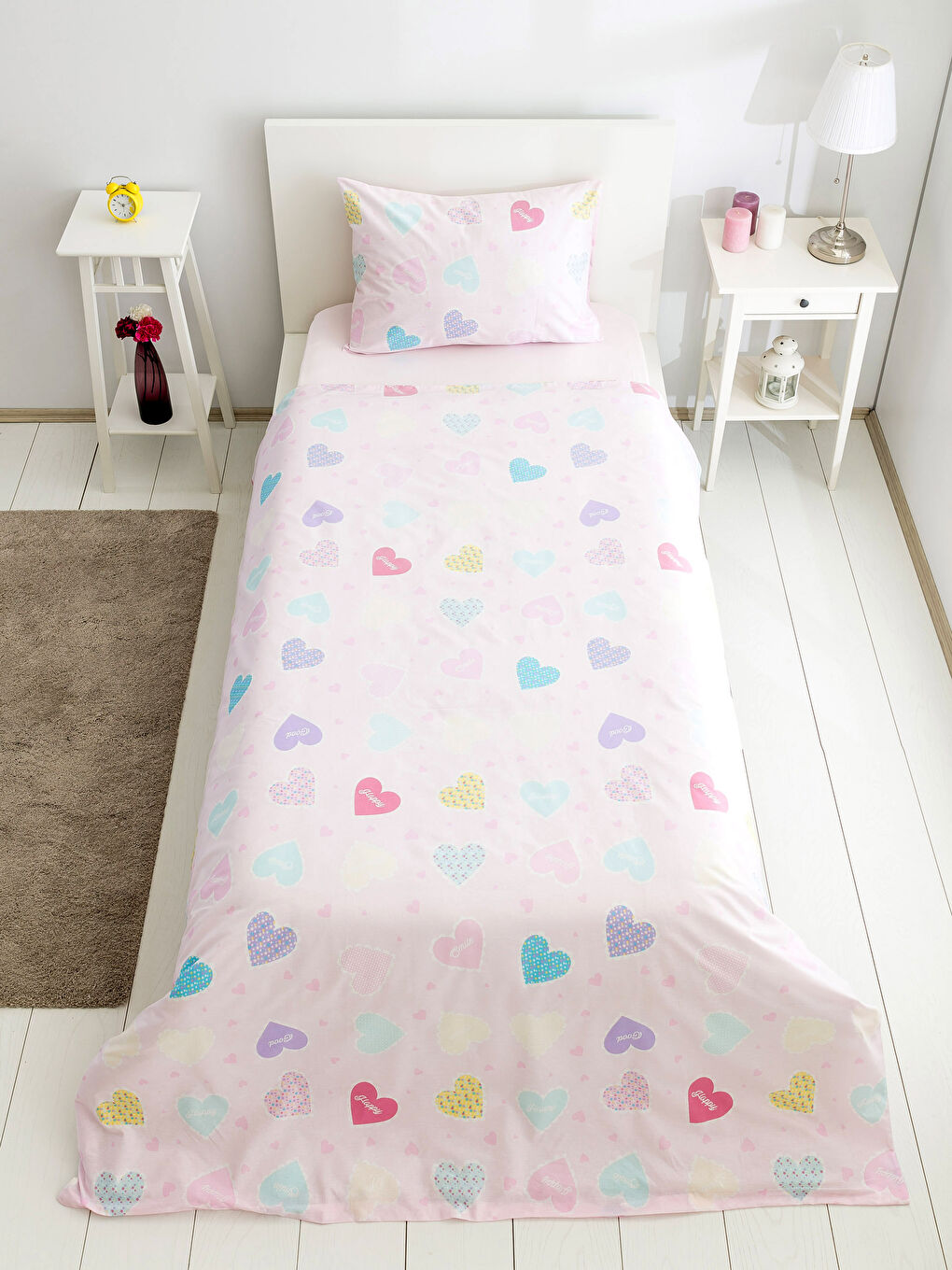 PINK Kids' Duvet Cover Full Set-1