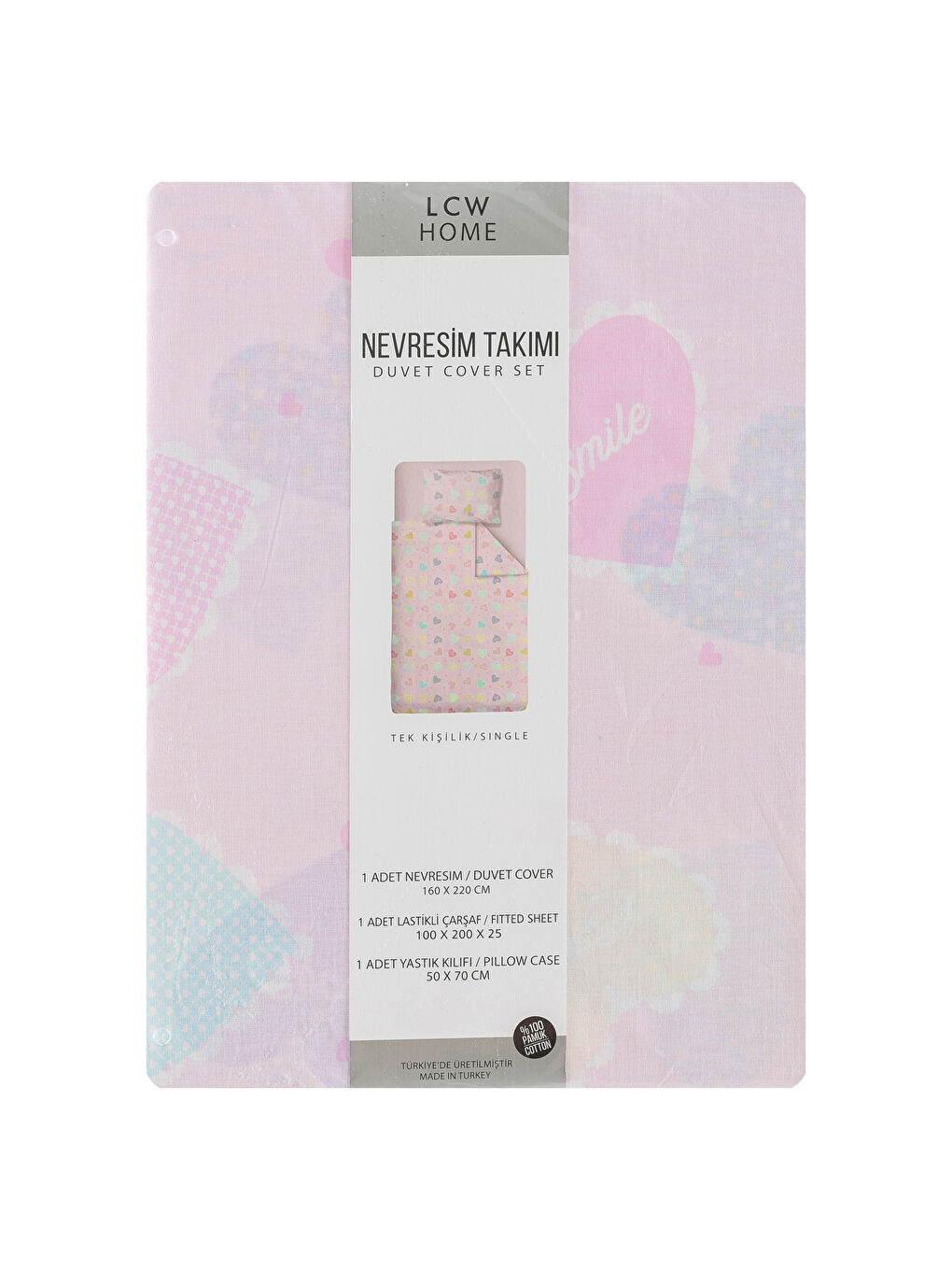 PINK Kids' Duvet Cover Full Set-5