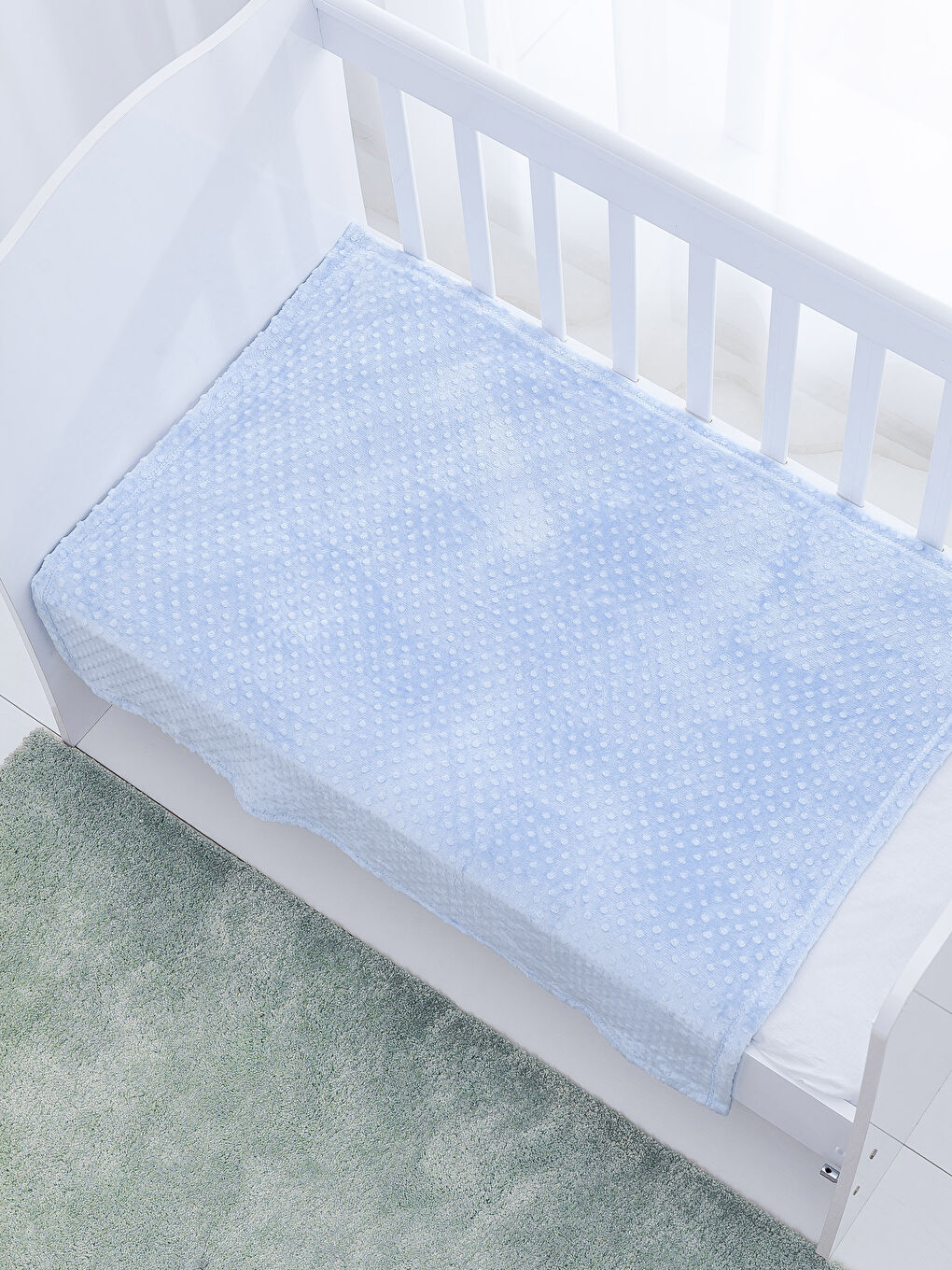 Couverture bébé BLEU-1