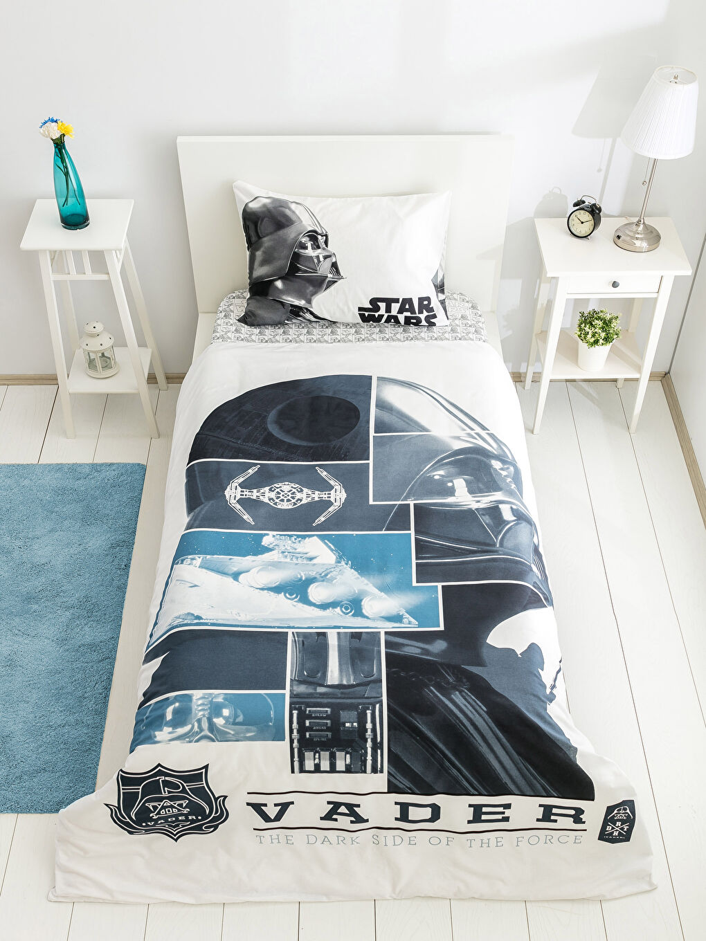 Lcw Home Parure housse de couette enfant NOIR -8SB080Z4-760