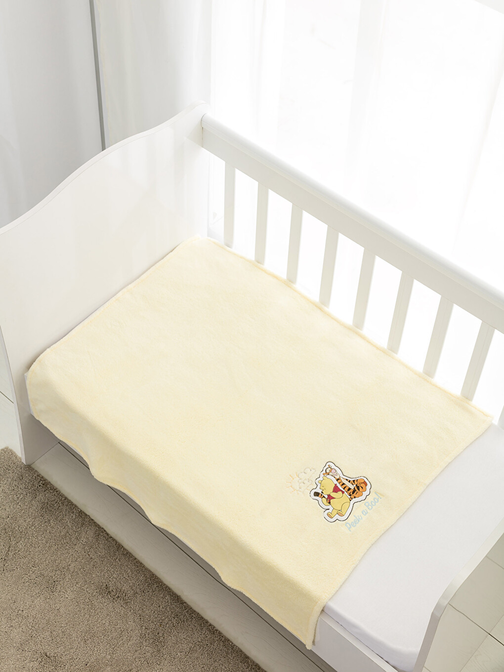 Gelb Babydecke-1