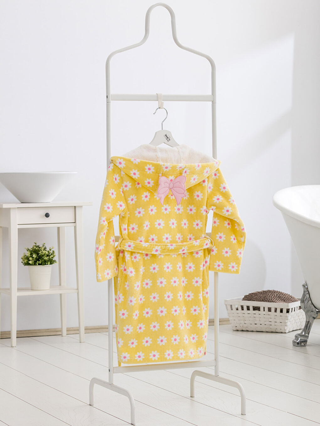 Peignoir enfant JAUNE Fille-2