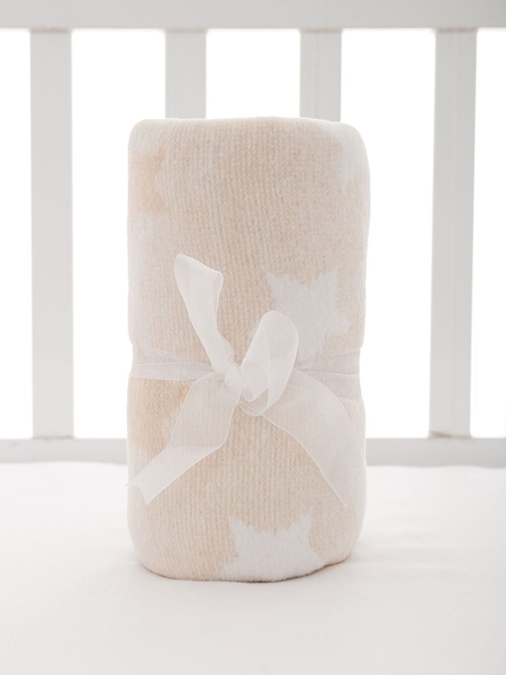 BEIGE Baby's Blanket-4