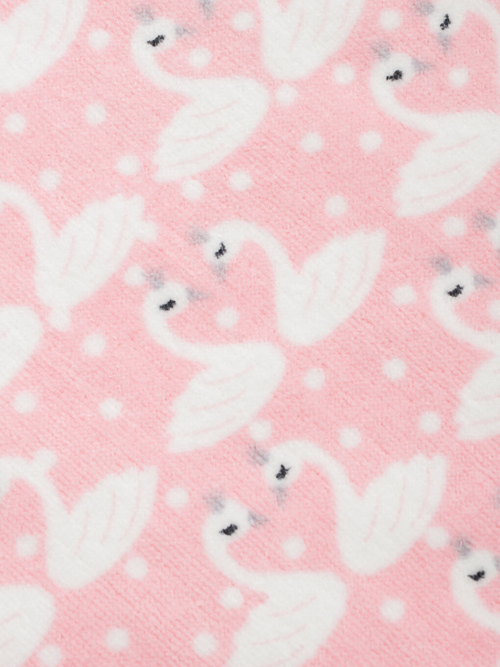 Pembe Baskılı Bebek Havlusu-2