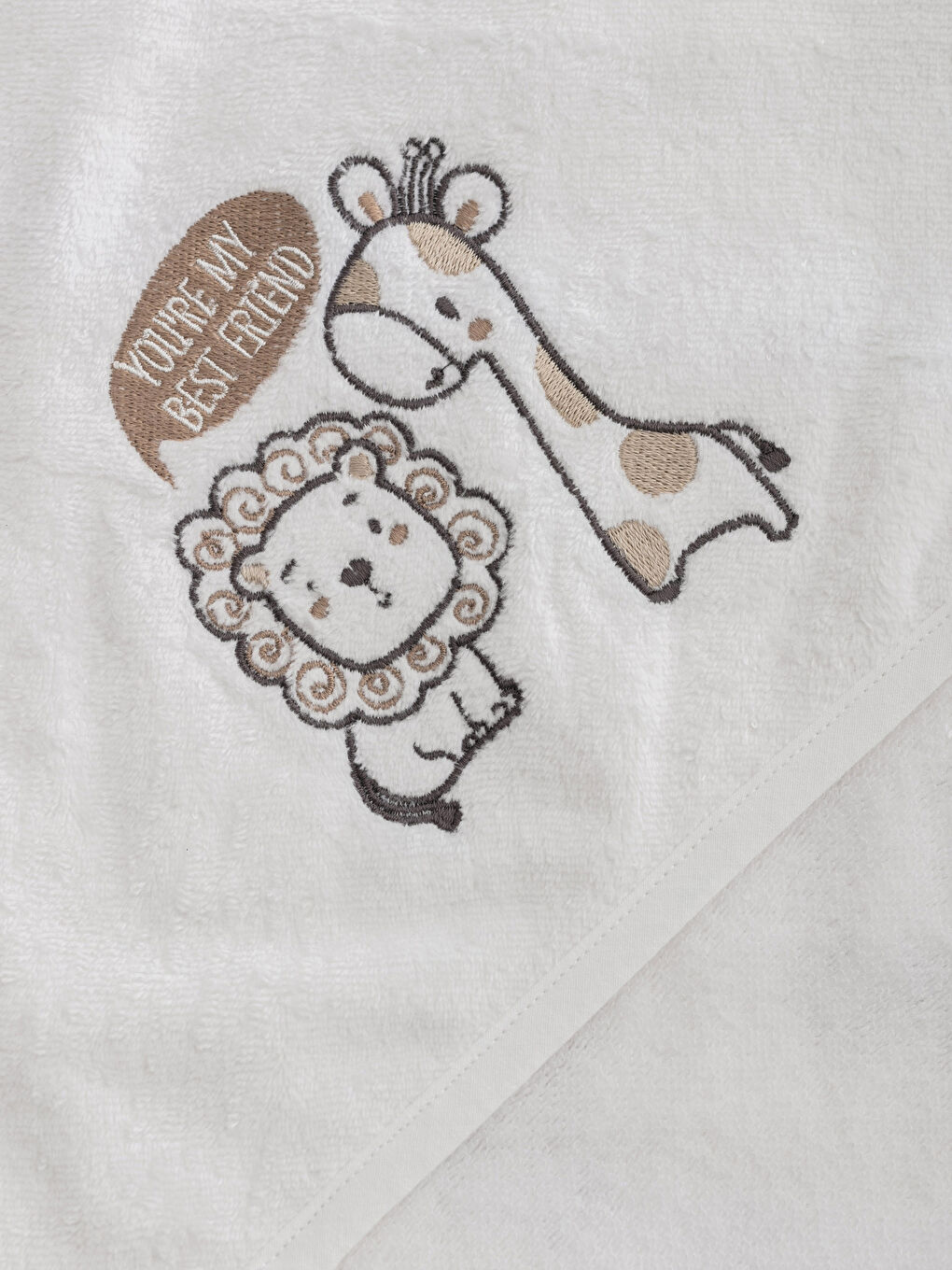 Karışık Baskılı Bebek Havlusu-2