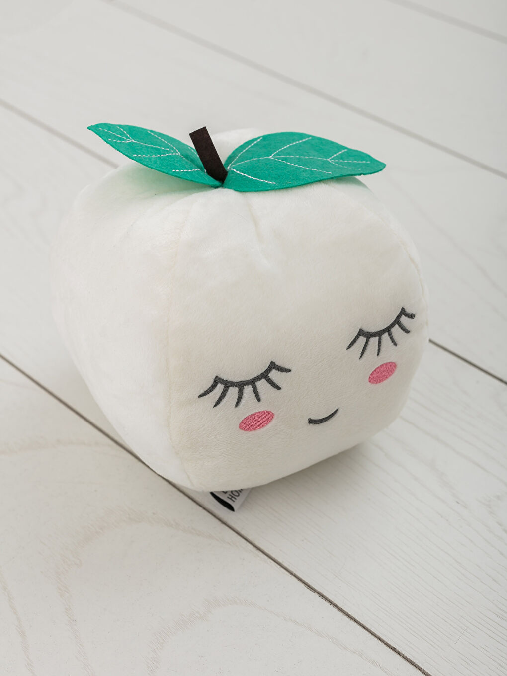 Beyaz Baskılı Bebek Kırlent-2