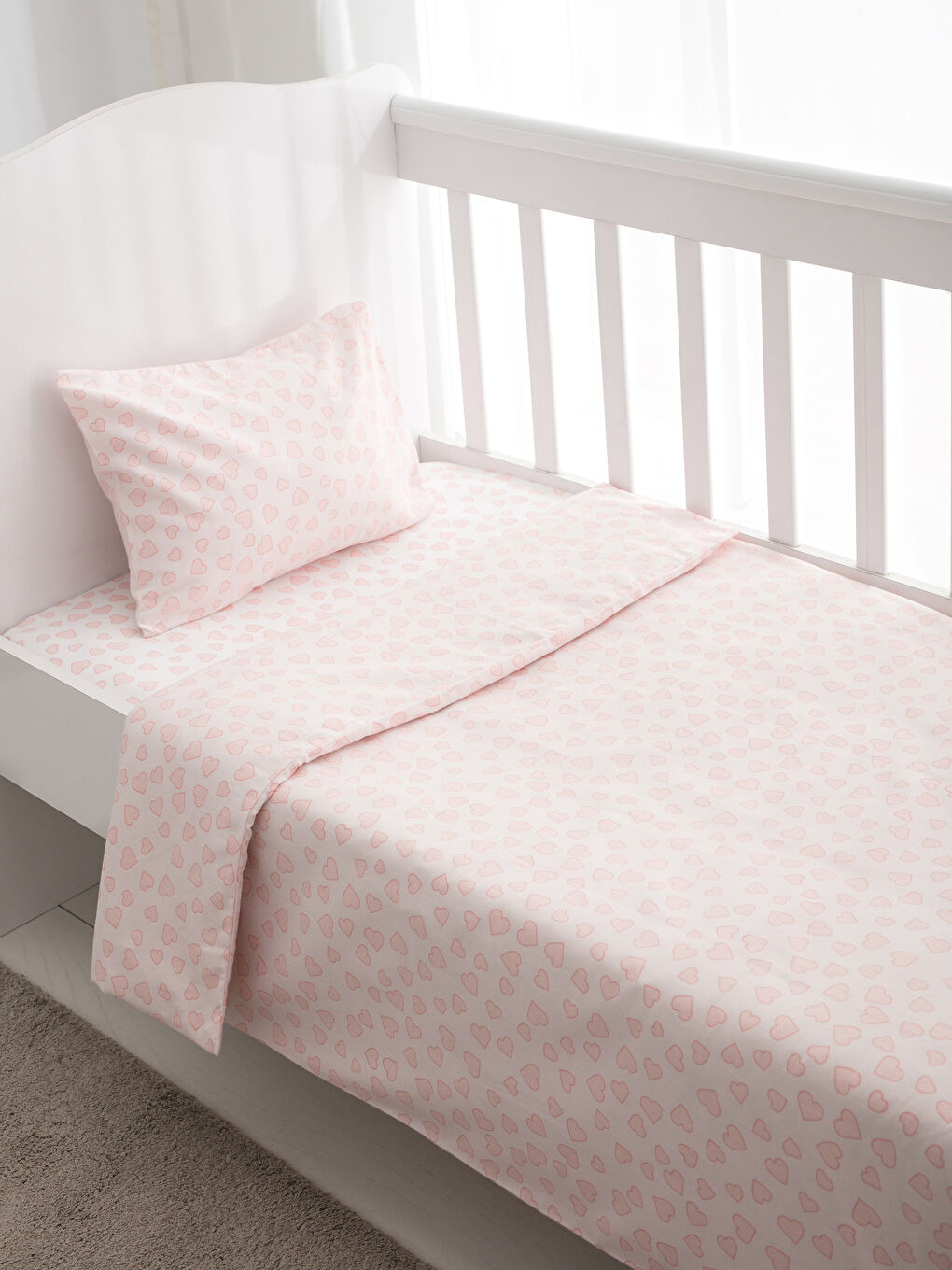 LCW HOME PINK Baby's Duvet Cover Full Set -8WK809Z1-LT4
