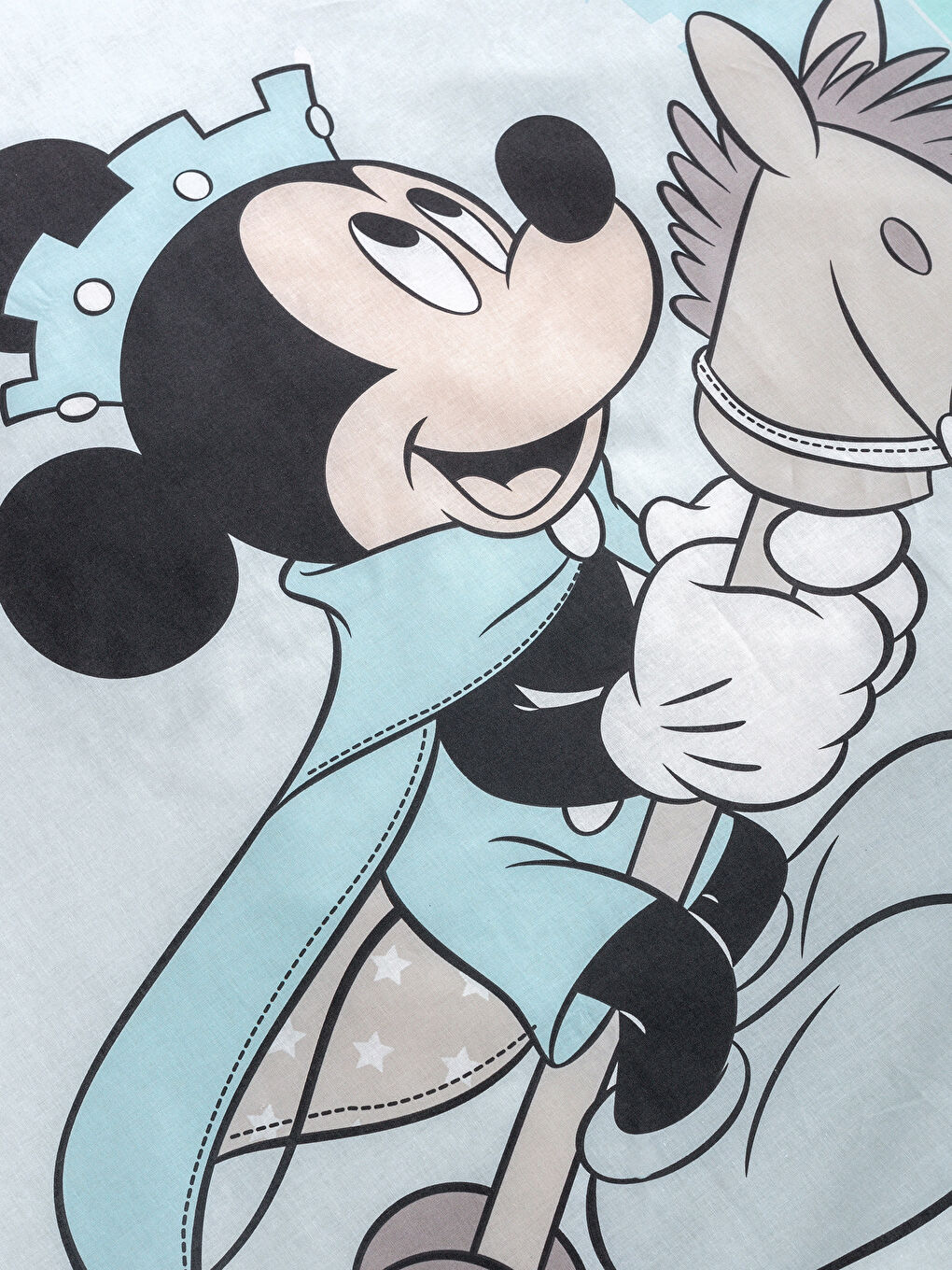 Mavi Baskılı Bebek Nevresim Takımı-4