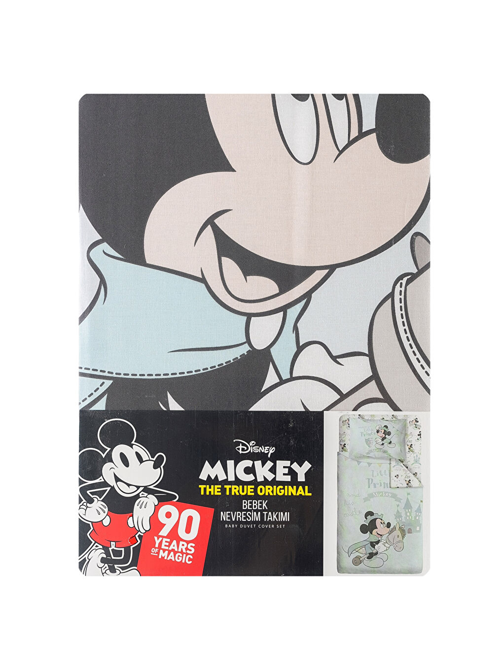 Mavi Baskılı Bebek Nevresim Takımı-6