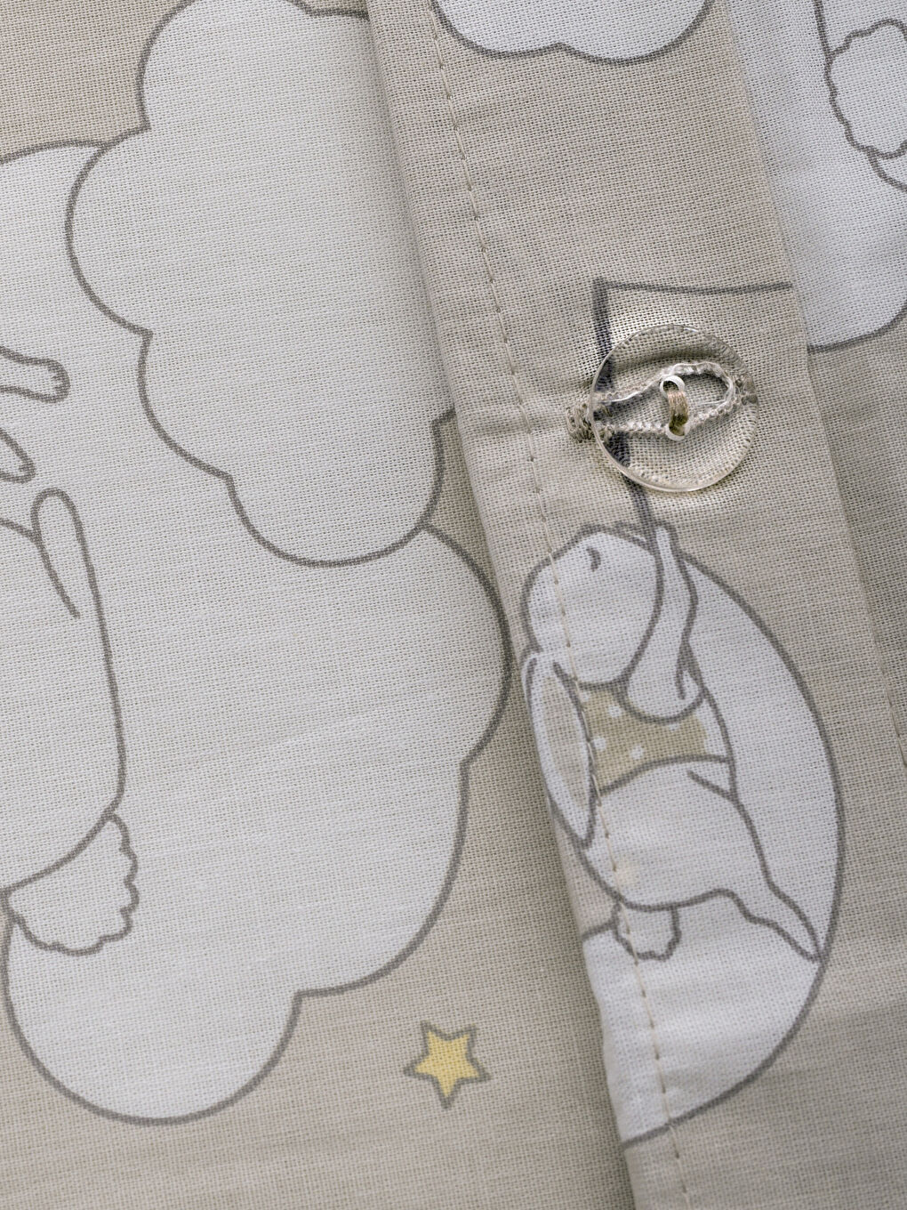 Housse de couette bébé BEIGE-4