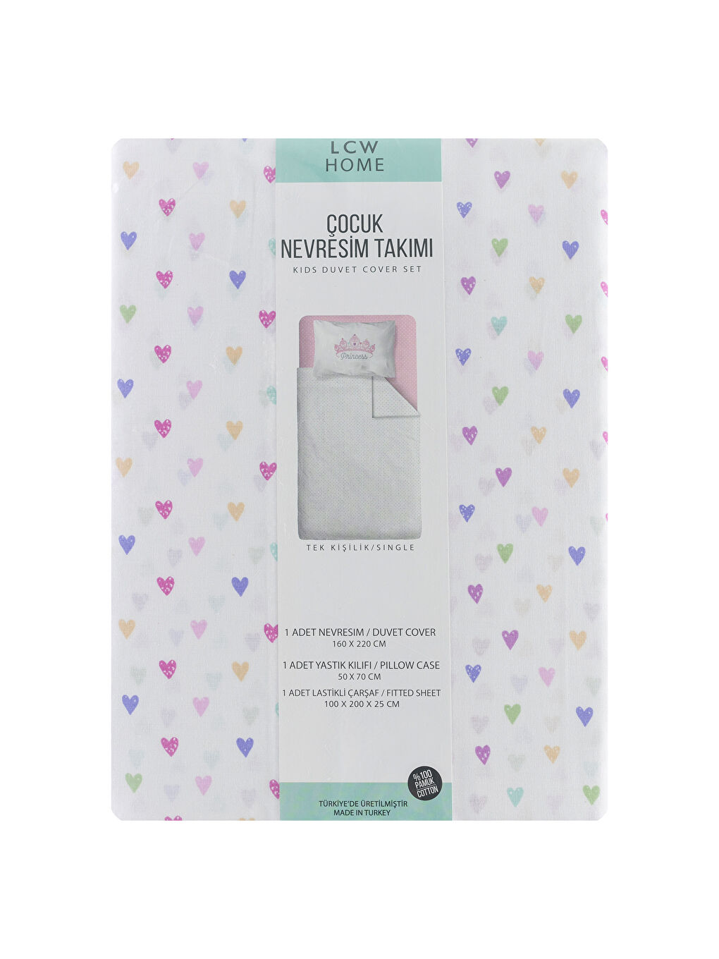 Parure housse de couette enfant JAUNE-5