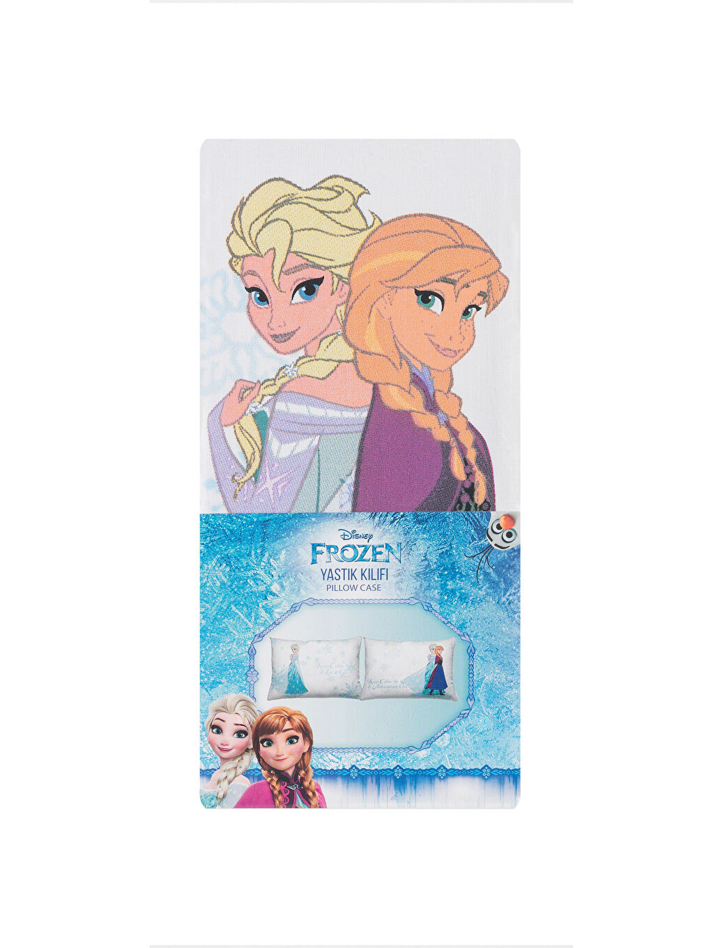 Mavi Baskılı Çocuk Yastık Kılıfı-3