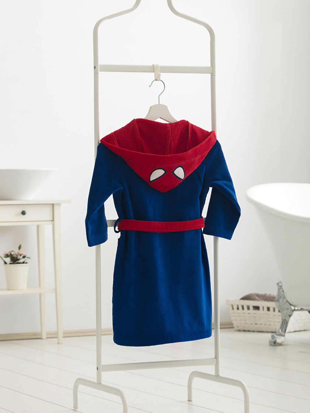 Boy NAVY Kids' Bathrobe-1