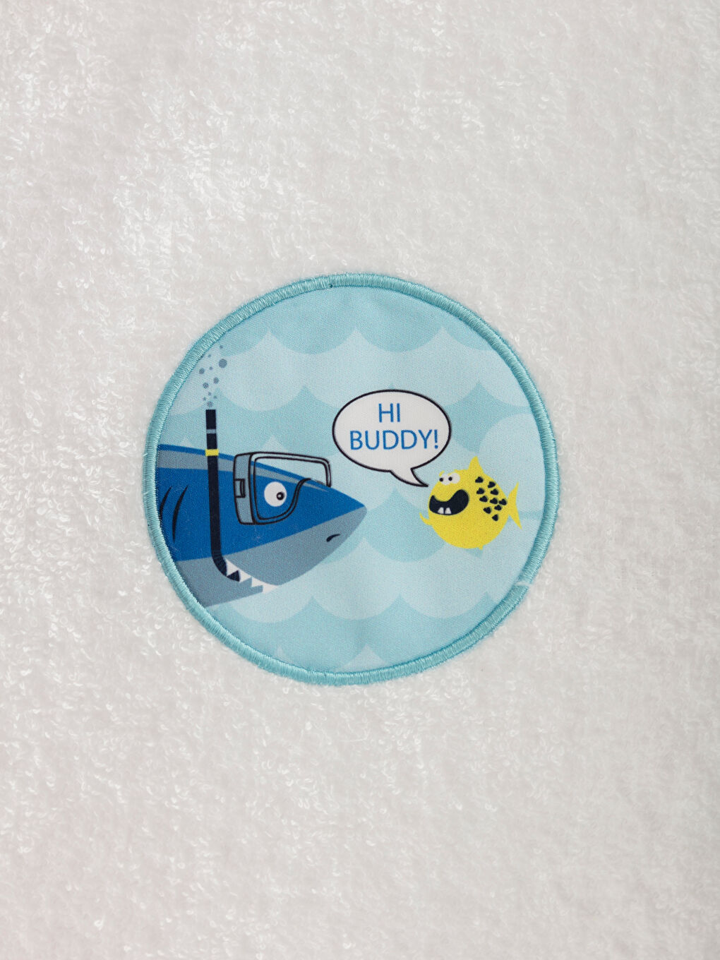 Beyaz Çocuk Bornoz-2