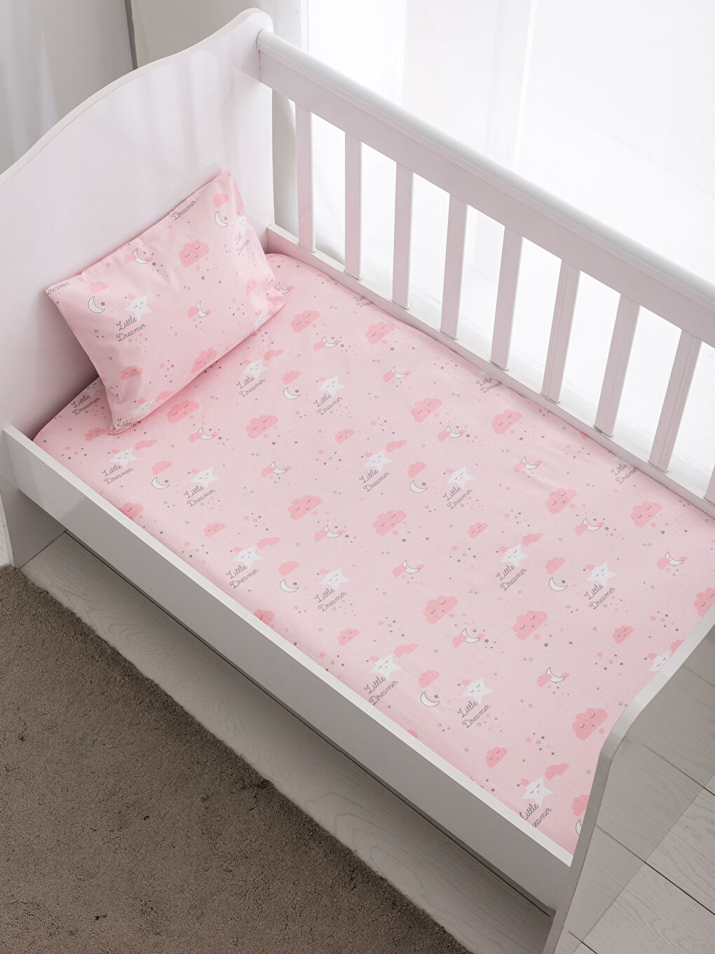 қызғылт Сәбилерге арналған төсеніш-1