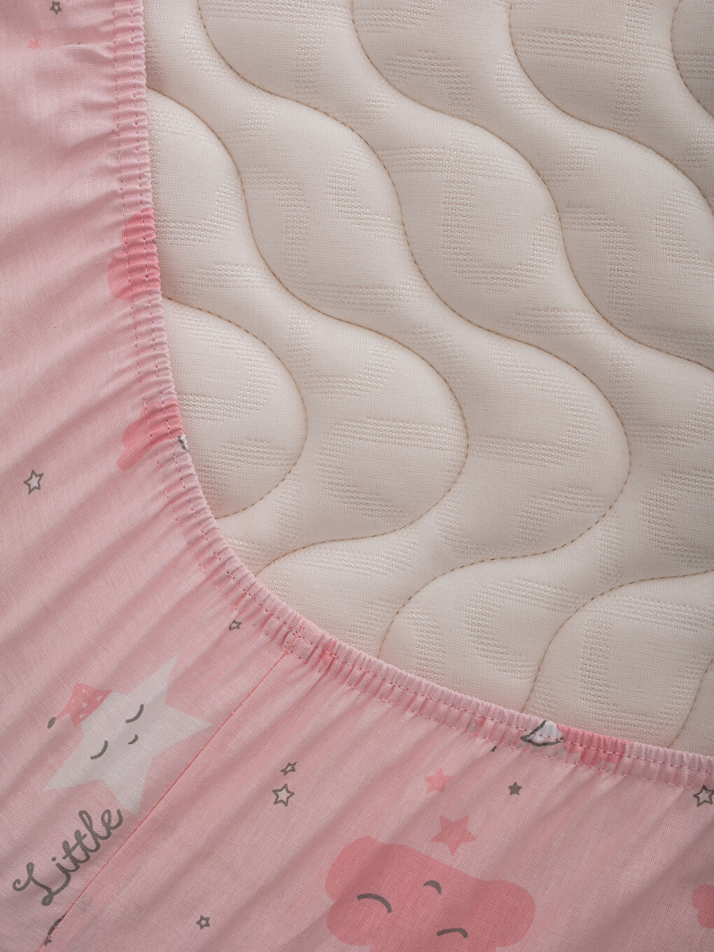 қызғылт Сәбилерге арналған төсеніш-3