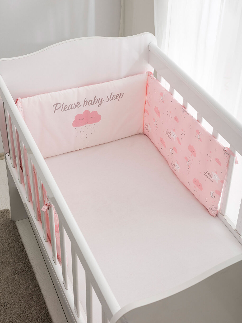 Pare-Choc de Lit Bébé Fille