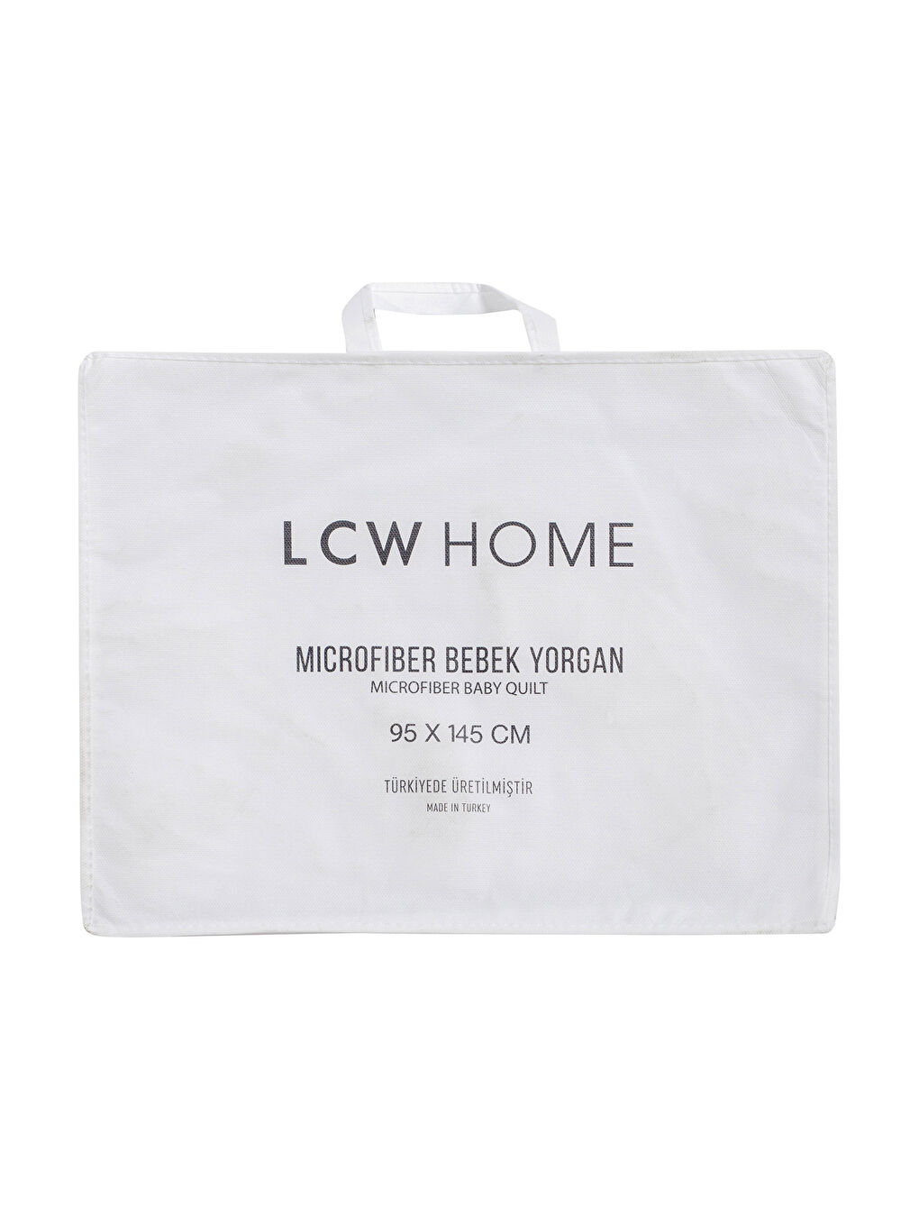 Белый Детское стеганое одеяло (детское покрывало)-3