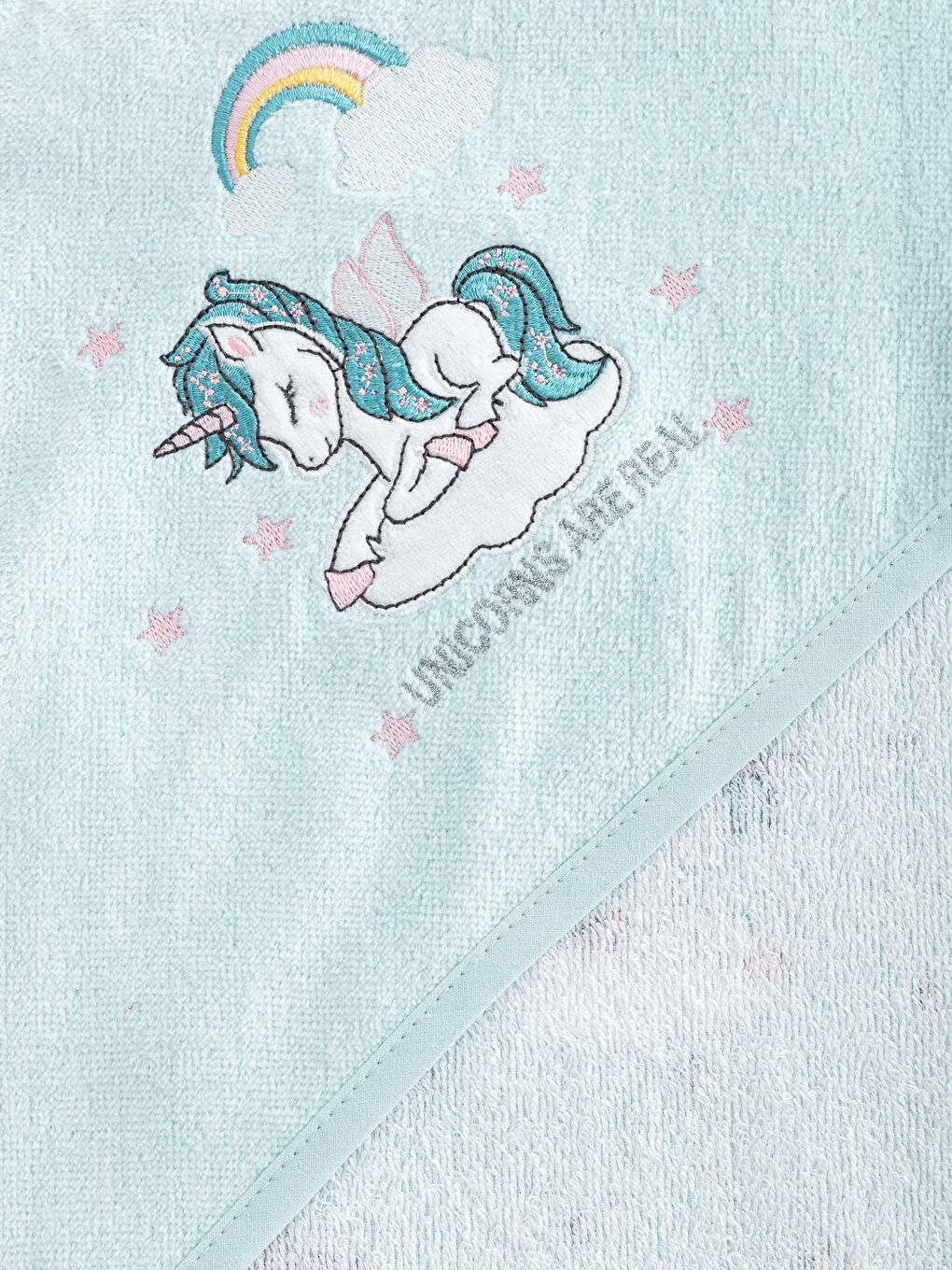 Karışık Baskılı Bebek Havlusu-3