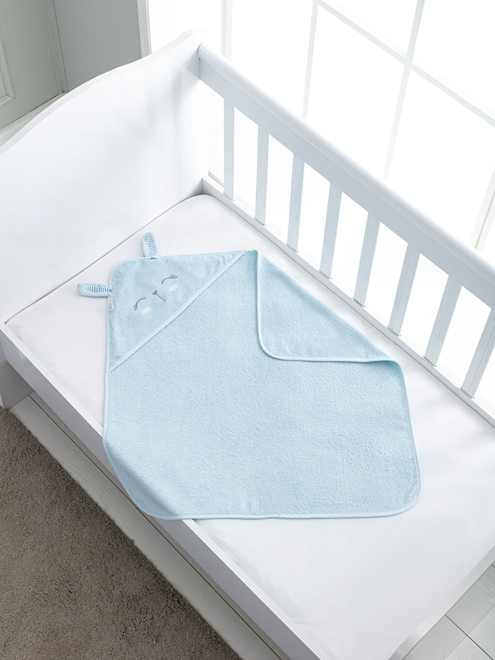 BLUE Baby's Bath Towel-1