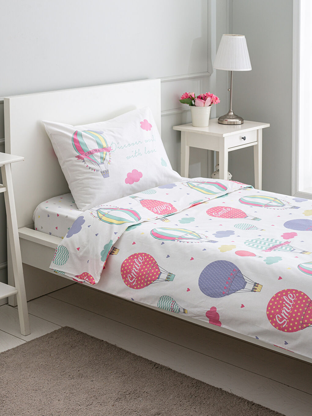 Karışık Baskılı Çocuk Nevresim Takımı