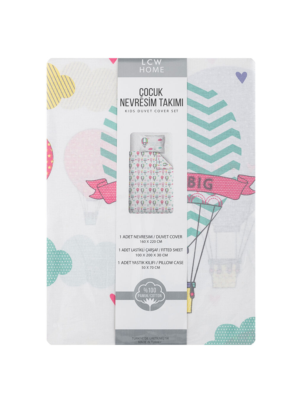 Karışık Baskılı Çocuk Nevresim Takımı-5