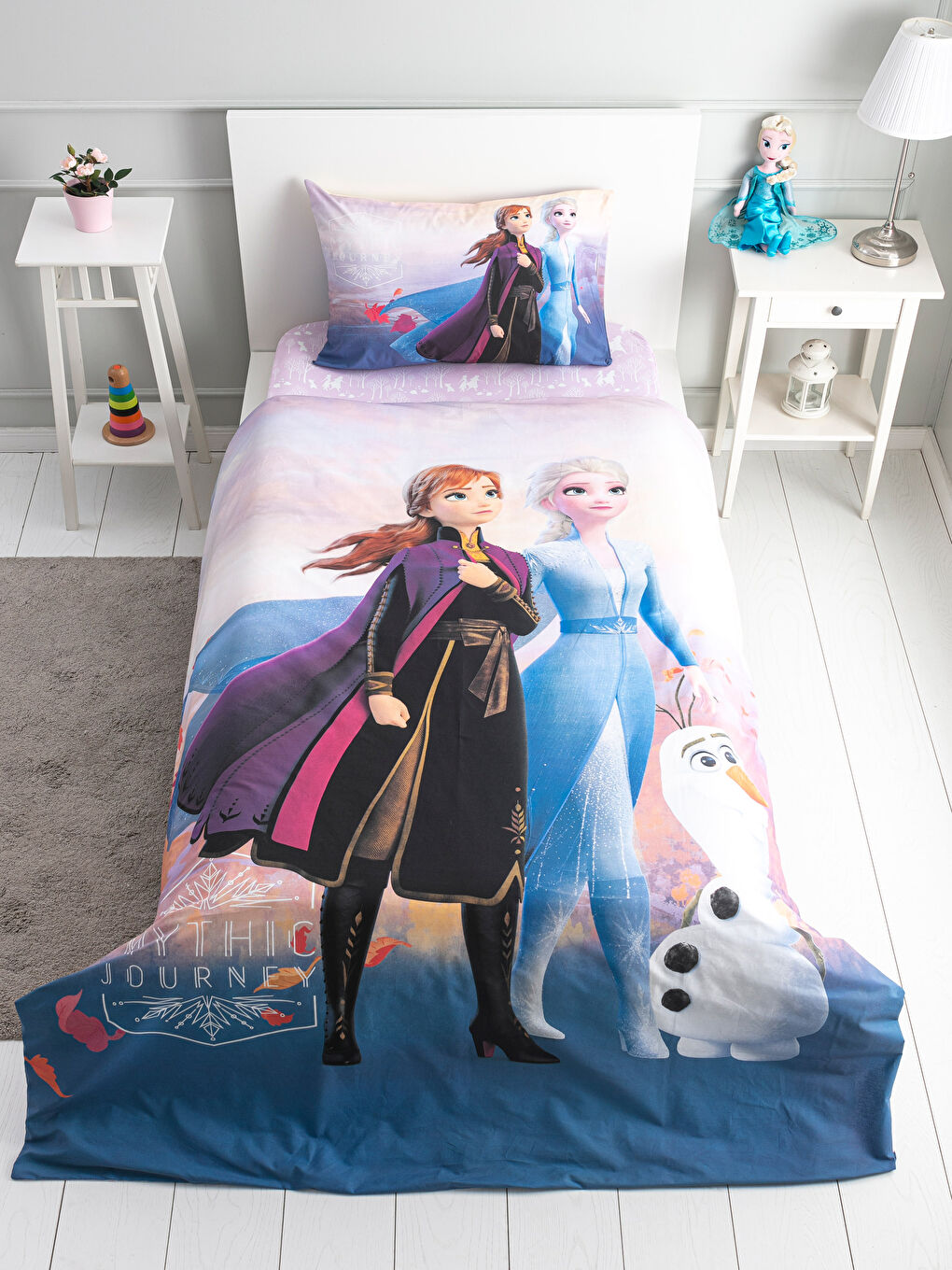 Karışık Baskılı Çocuk Nevresim Takımı-2