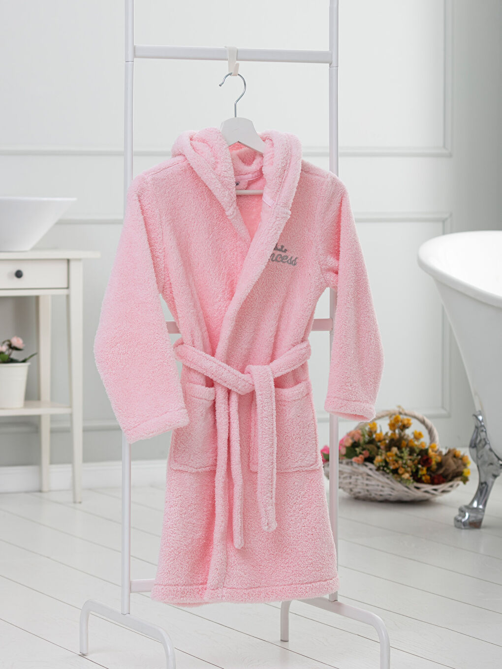 Peignoir enfant ROSE Fille