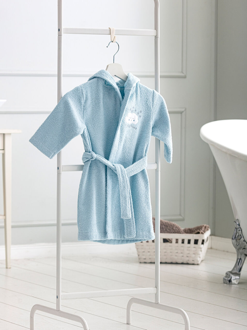 Mavi Çocuk Bornoz