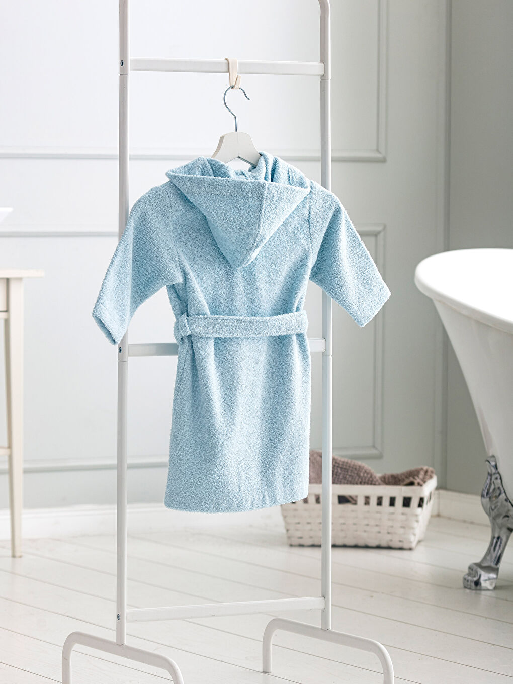 Mavi Çocuk Bornoz-1