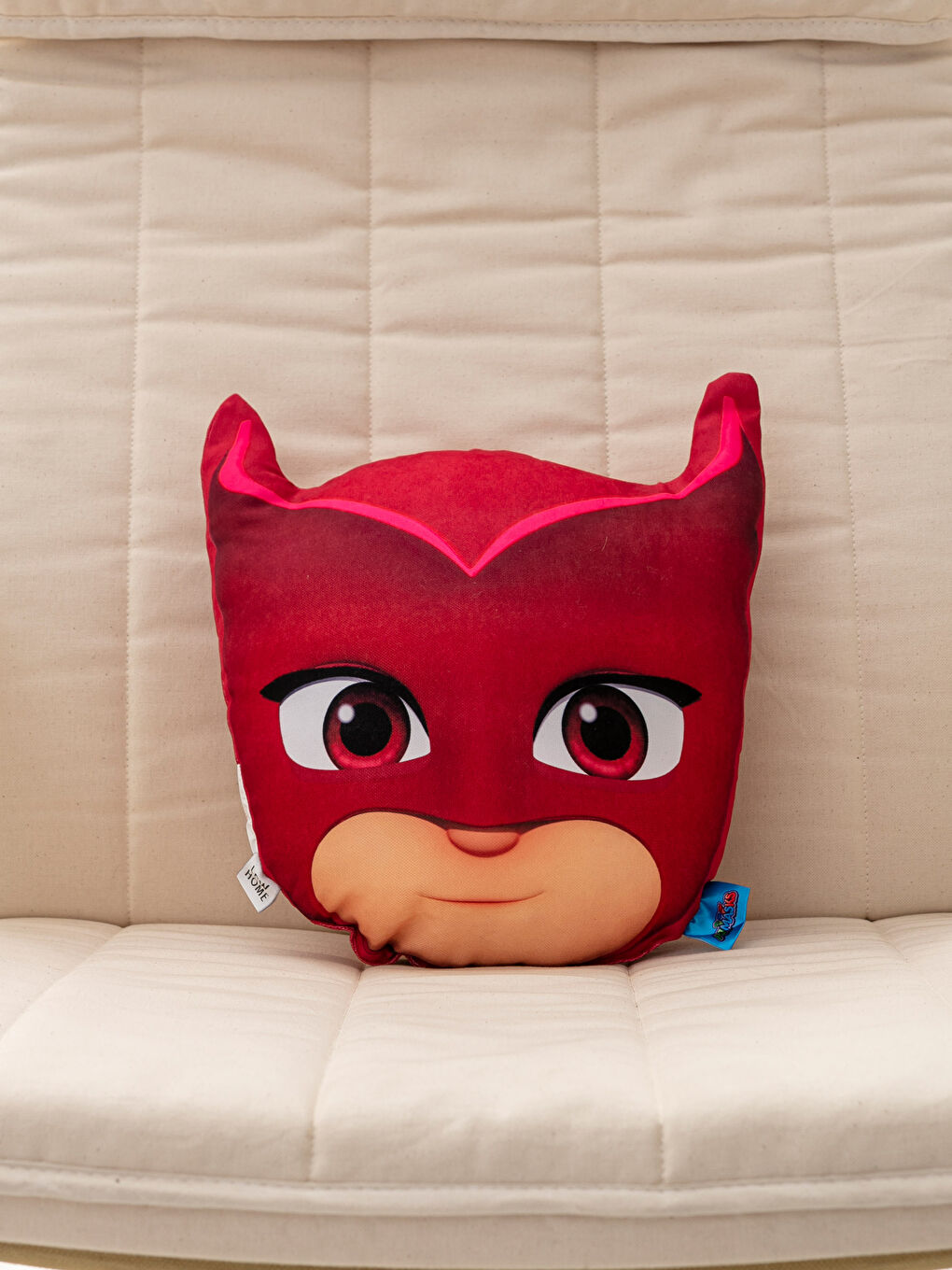 Kırmızı Baskılı Bebek Kırlent-1