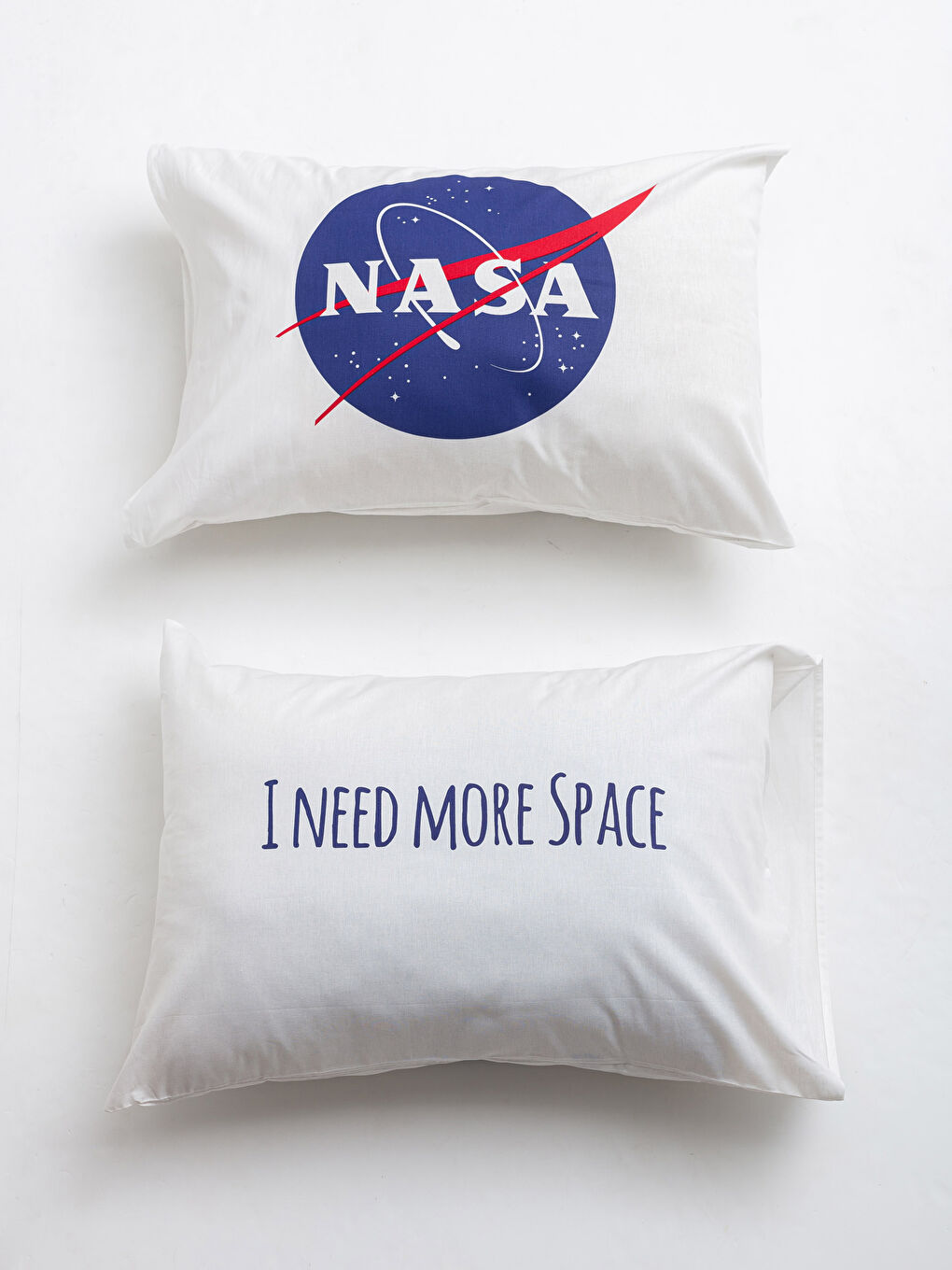 Lacivert Baskılı Çocuk Yastık Kılıfı-2