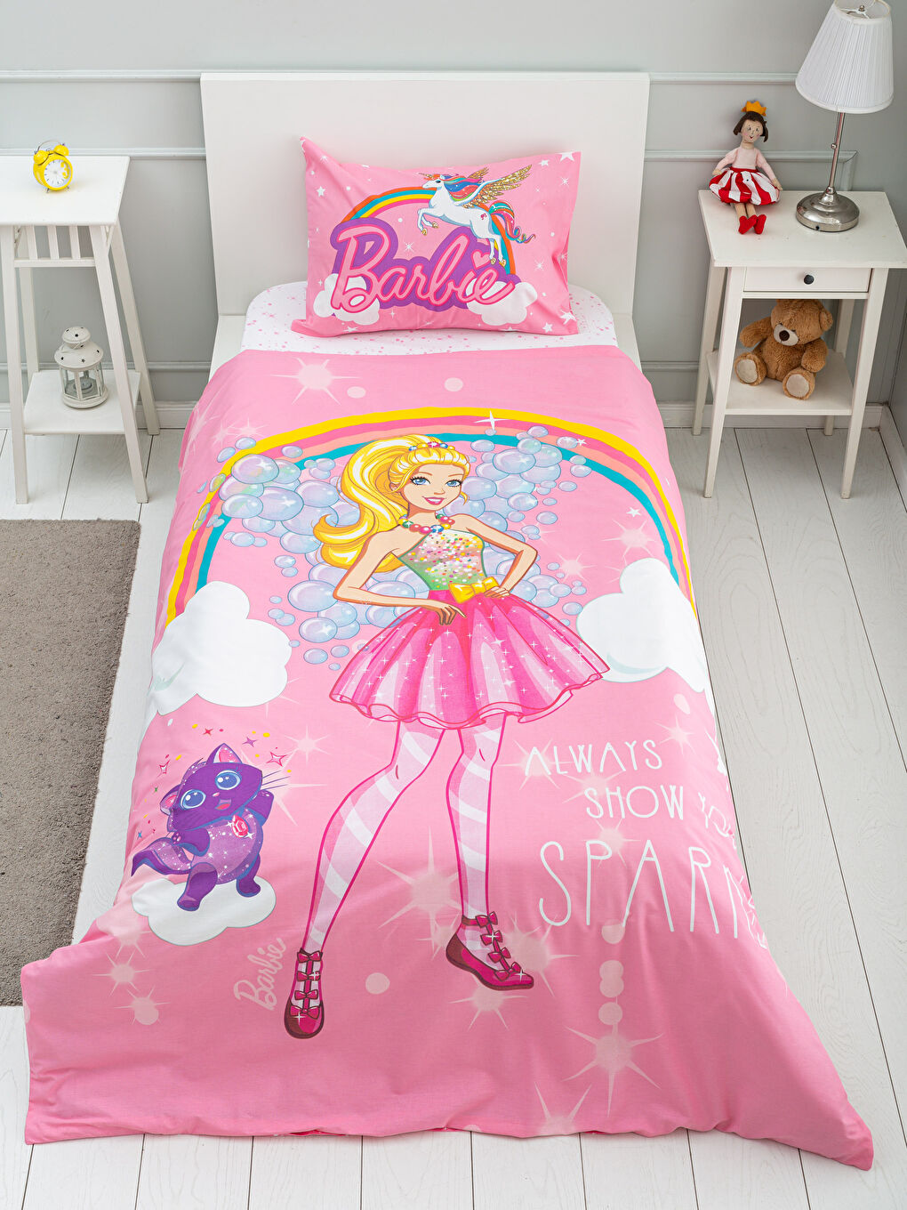 Karışık Baskılı Çocuk Nevresim Takımı-2