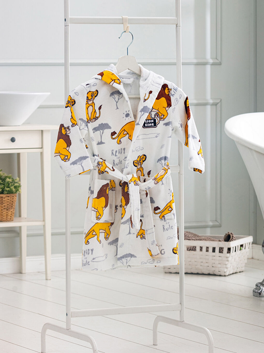 LCW HOME Boy YELLOW Kids' Bathrobe -9WT504Z4-LUG