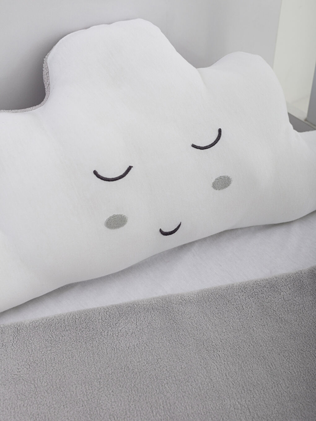 Gri Pelüş Kırlentli Alt Açma-1