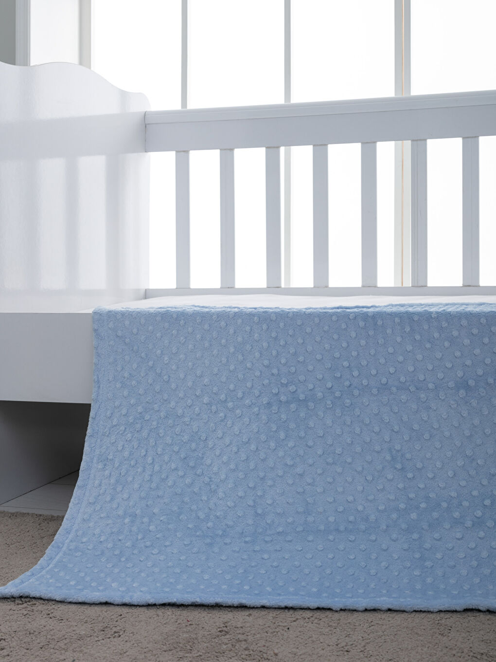 Голубой Детское одеяло