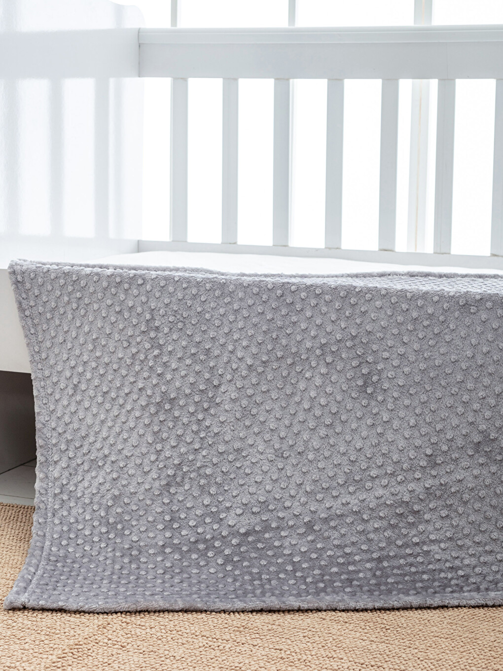 Grey Baby's Blanket