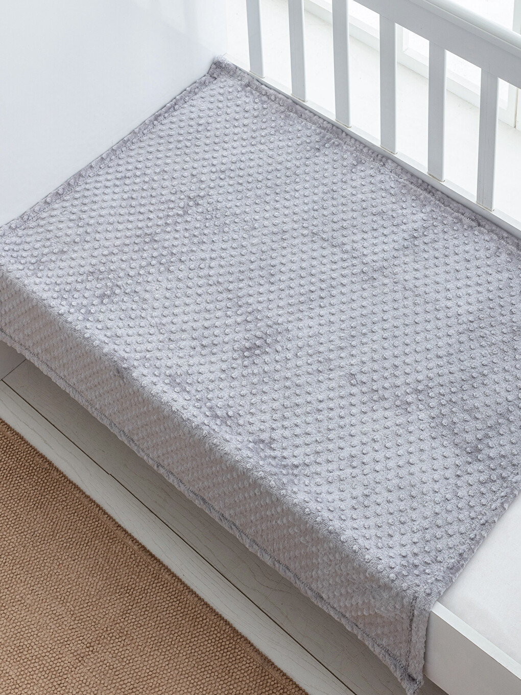 Grey Baby's Blanket-1