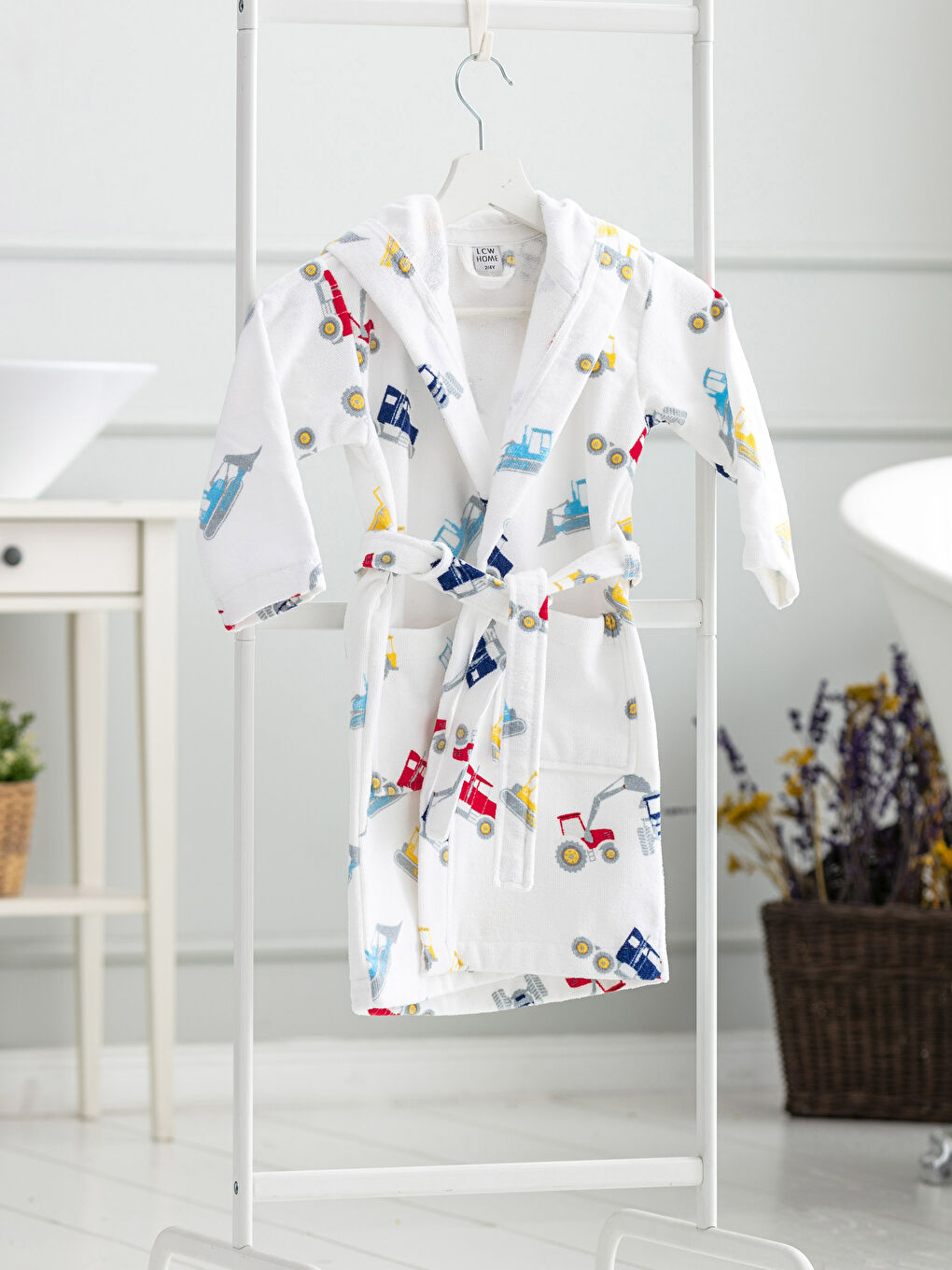 Мальчики Разноцветный Детский банный халат