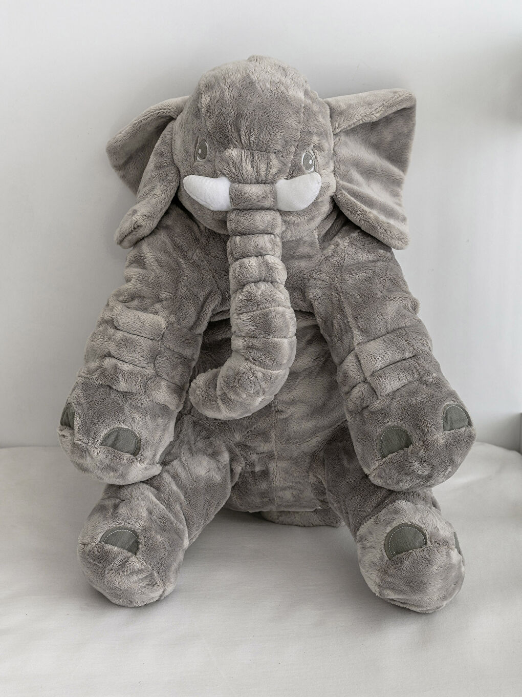 Plush Elephant Throw Pillow-1