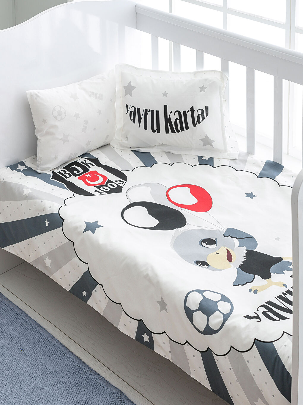 Karışık Baskılı Bebek Nevresim Takımı-1