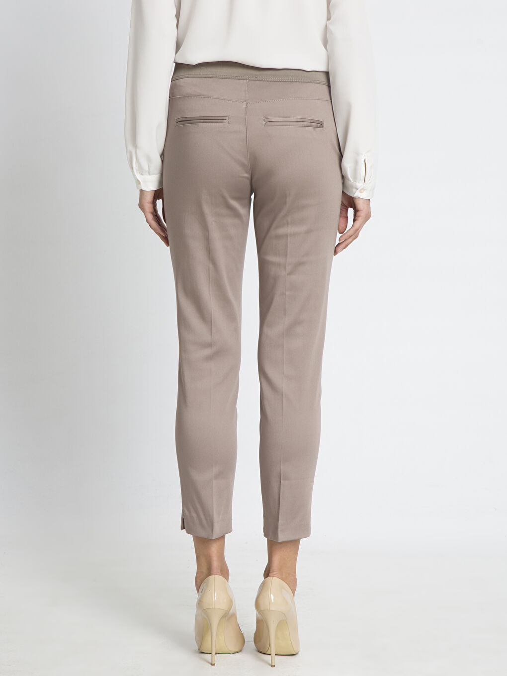 Mantar Gri Pantolon-1