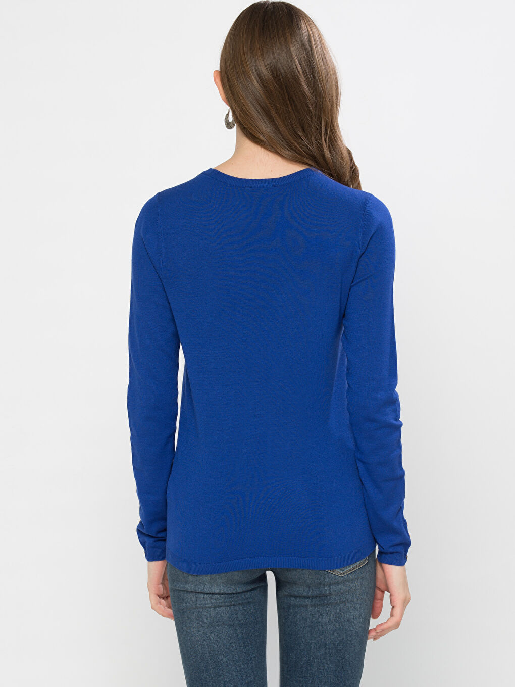 Pull-over BLEU Femme-1