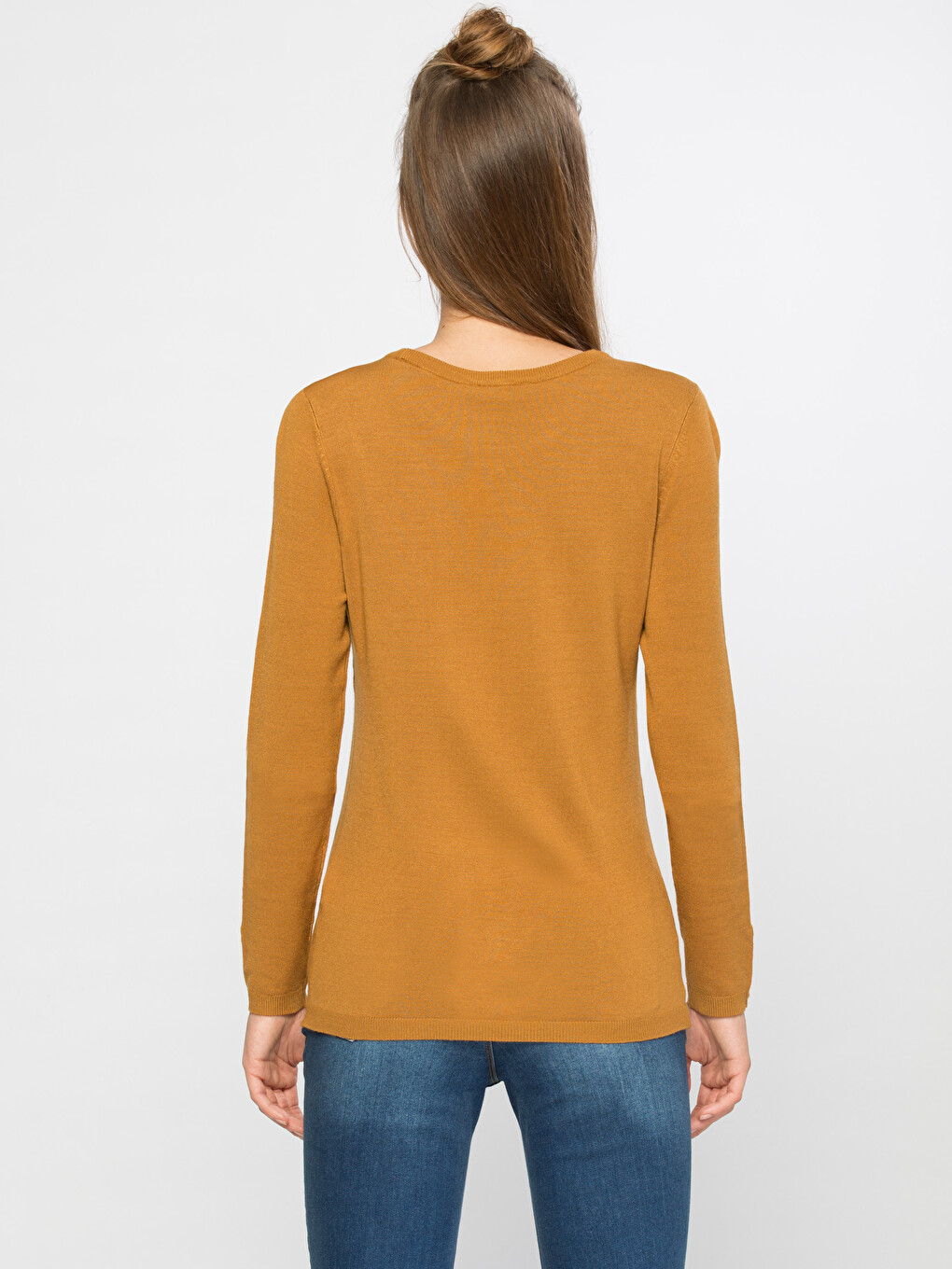Woman YELLOW Sweater-1