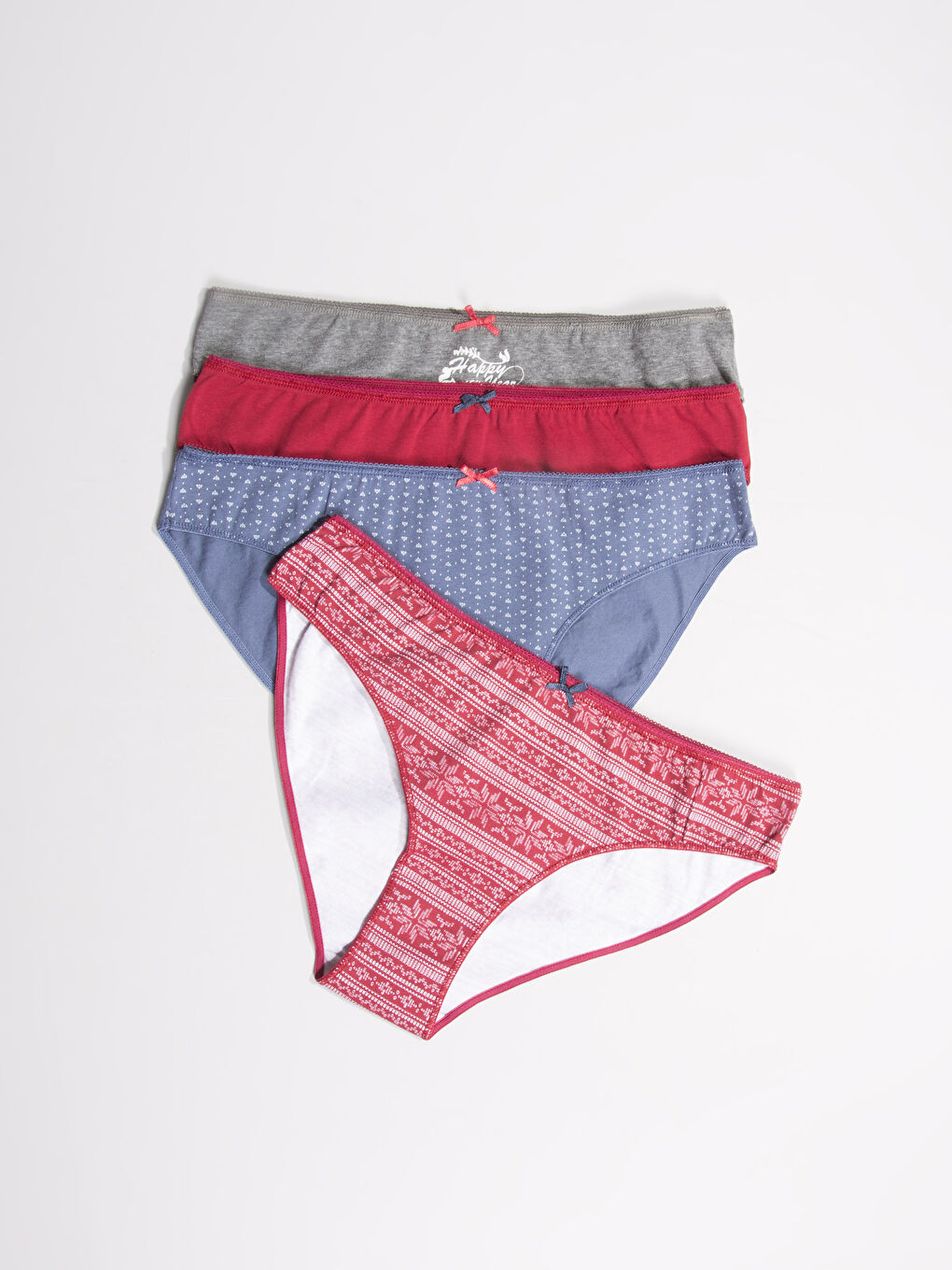 Koyu Gri Melanj Külot