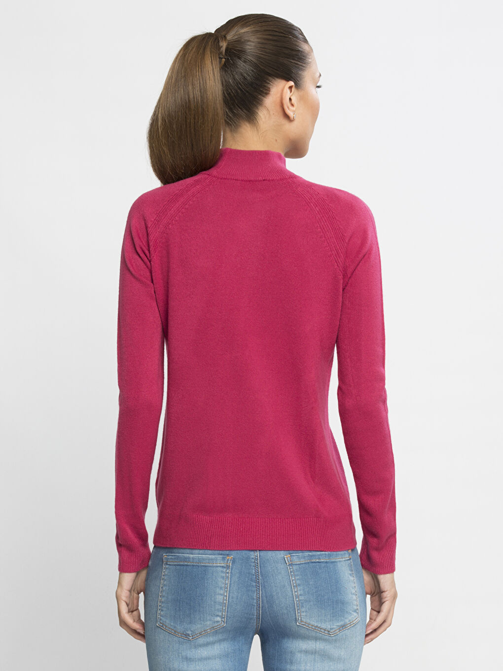 Woman FUCHSIA Sweater-1