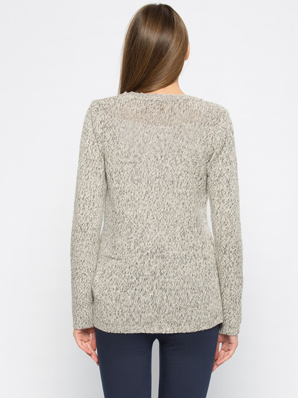 Woman BEIGE Sweater-1