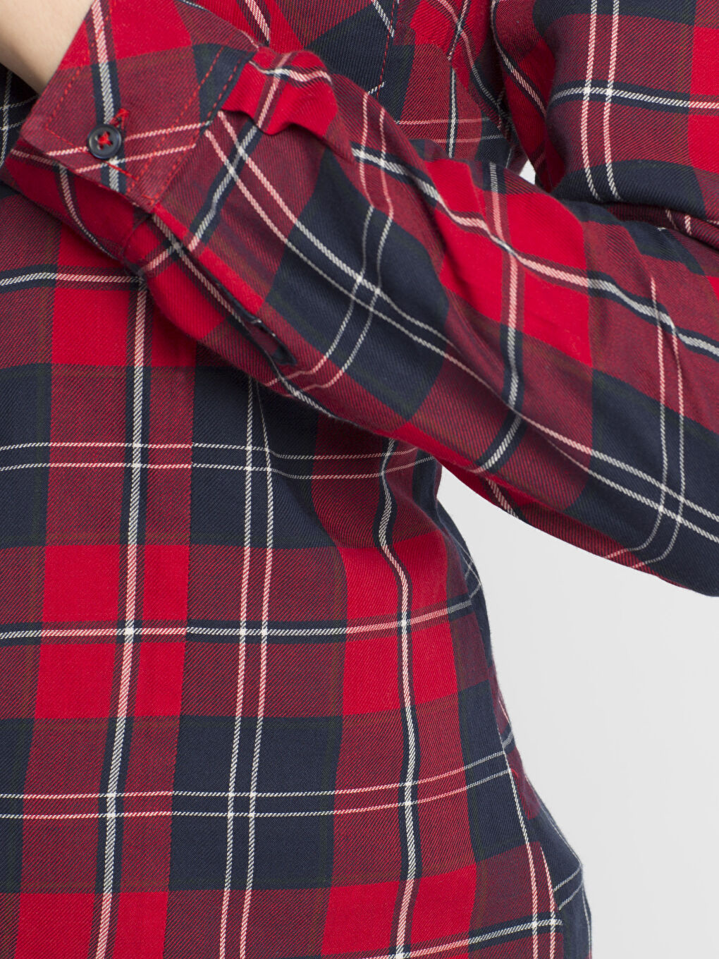Kırmızı Ekose Gömlek-3