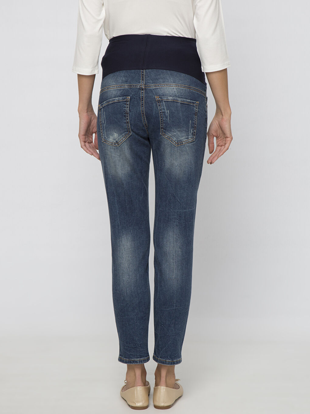 İndigo Koyu Rodeo Jean Pantolon-1